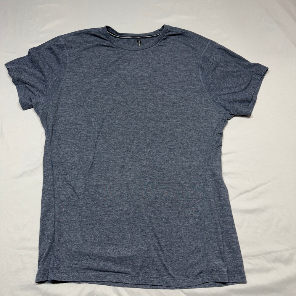 Ten Thousand Durable Shirt Men's XL Heather Gray Short Sleeve Athletic Tee